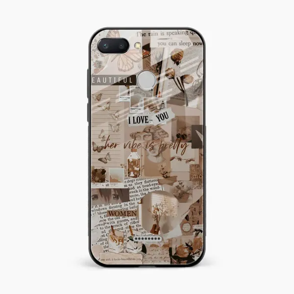 Aesthetic Vintagel Redmi 6 Back Cover