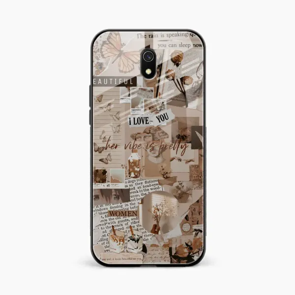 Aesthetic Vintagel Redmi 8A Back Cover