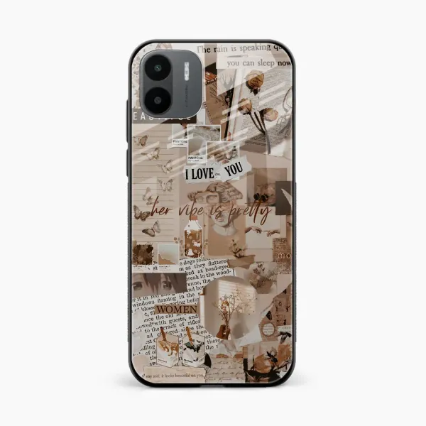 Aesthetic Vintagel Redmi A1 Back Cover