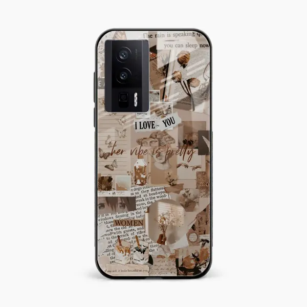 Aesthetic Vintagel Redmi K60 Back Cover