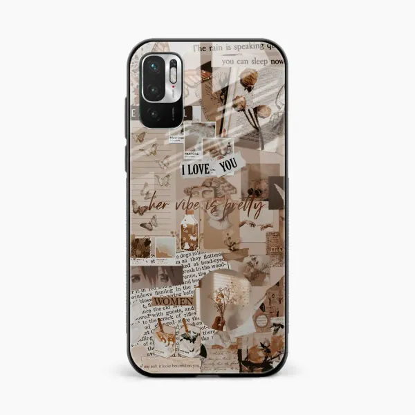 Aesthetic Vintagel Redmi Note 10T Back Cover