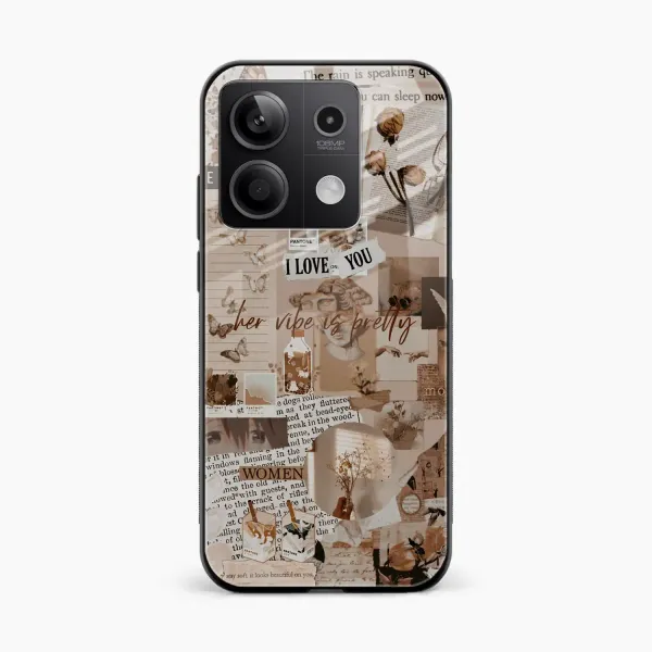 Aesthetic Vintagel Redmi Note 13 Pro Back Cover