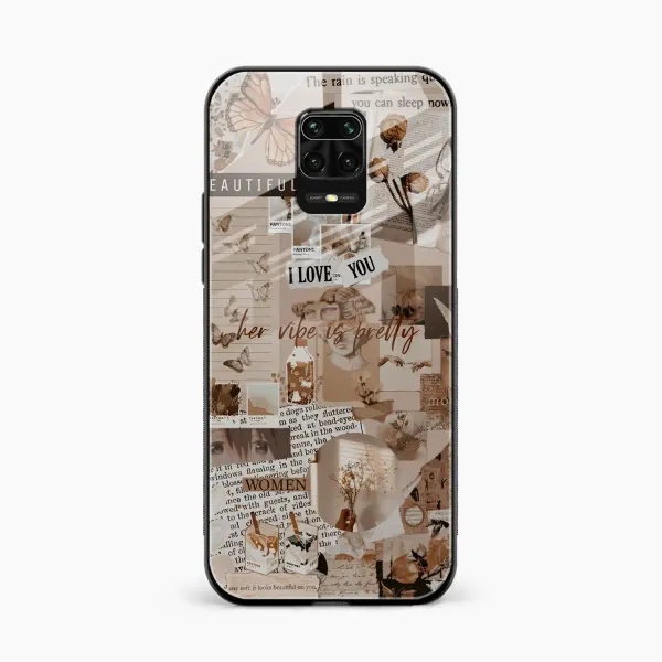 Aesthetic Vintagel Redmi Note 9 Pro Back Cover