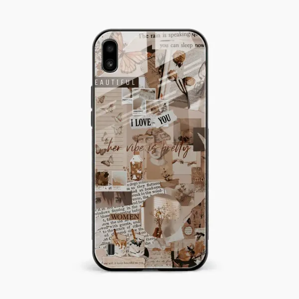Aesthetic Vintagel Samsung A10 Back Cover