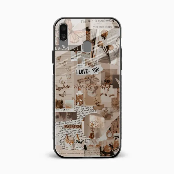 Aesthetic Vintagel Samsung A30 Back Cover