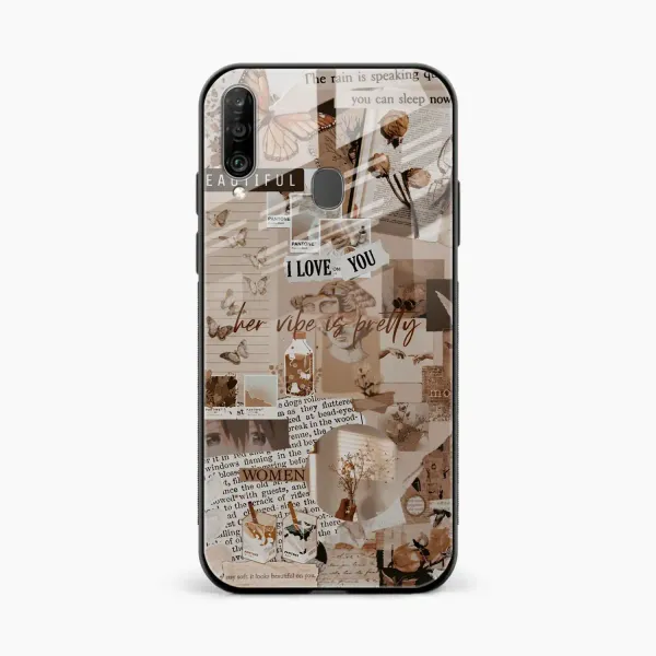 Aesthetic Vintagel Samsung A30s Back Cover
