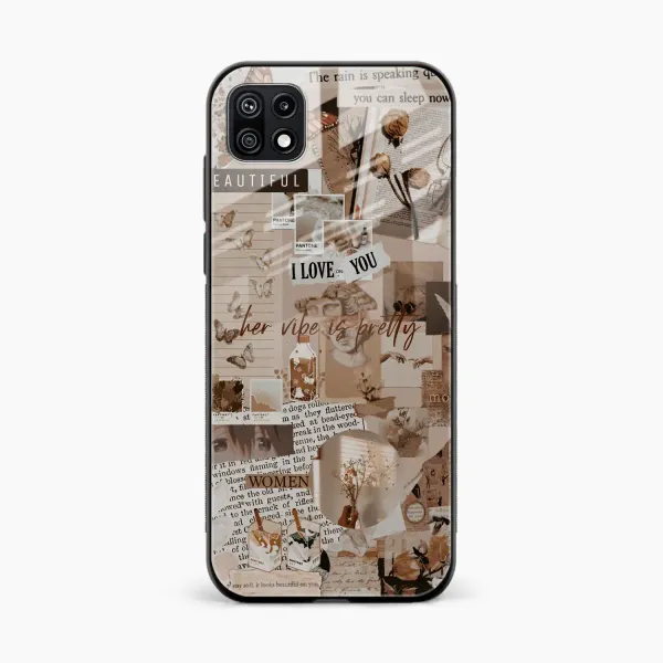 Aesthetic Vintagel Samsung F42 Back Cover