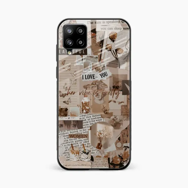 Aesthetic Vintagel Samsung F62 Back Cover