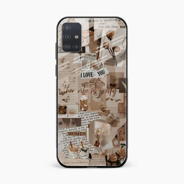 Aesthetic Vintagel Samsung M31s Back Cover
