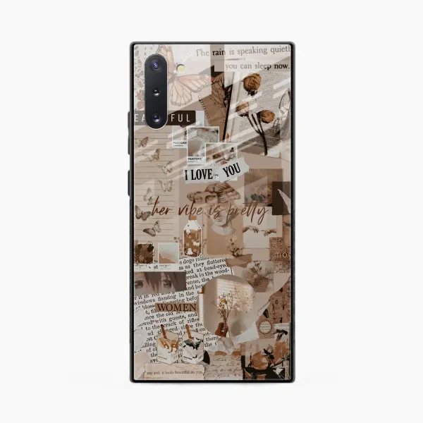 Aesthetic Vintagel Samsung Note 10 Back Cover