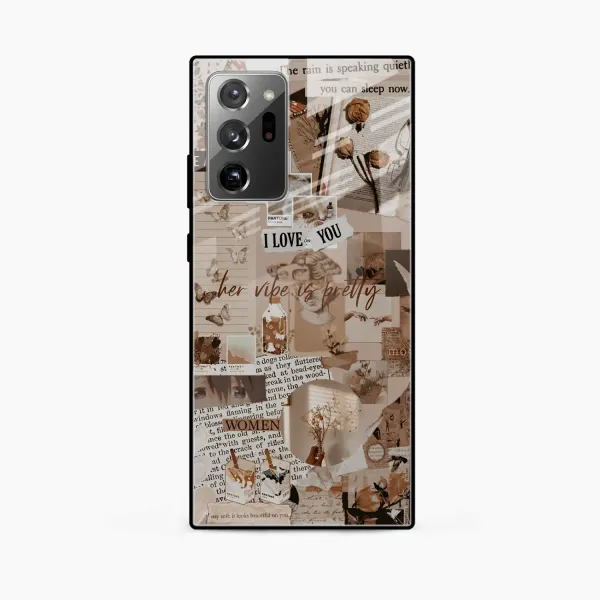Aesthetic Vintagel Samsung Note 20 Back Cover