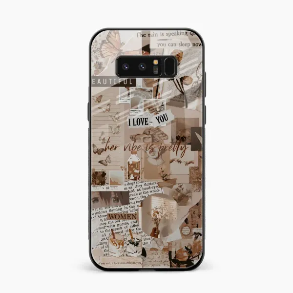 Aesthetic Vintagel Samsung Note 8 Back Cover