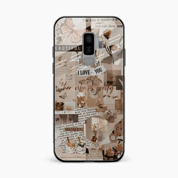 Aesthetic Vintagel Samsung S9 Plus Back Cover
