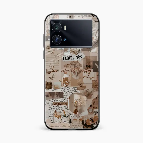 Aesthetic Vintagel Vivo Iqoo 9 Pro Back Cover