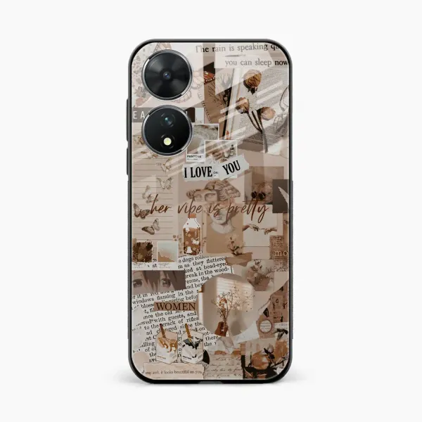 Aesthetic Vintagel Vivo T2 Back Cover