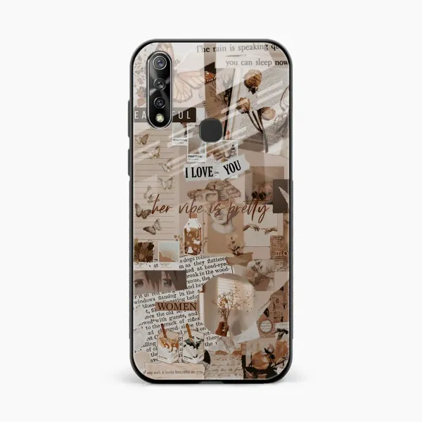 Aesthetic Vintagel Vivo U20 Back Cover