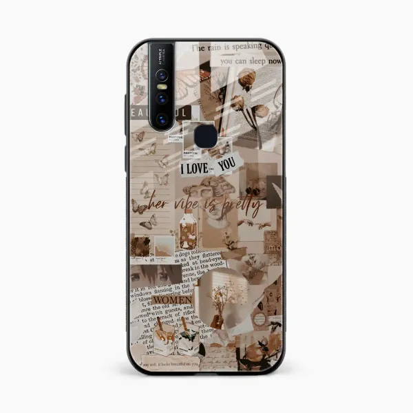 Aesthetic Vintagel Vivo V15 Back Cover