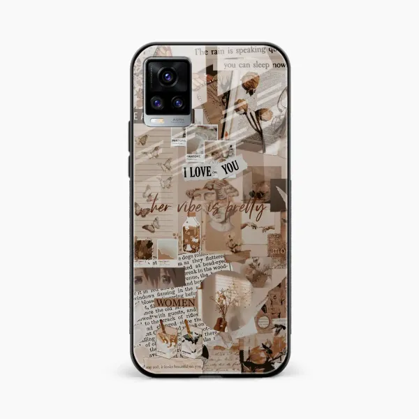 Aesthetic Vintagel Vivo V20 Back Cover