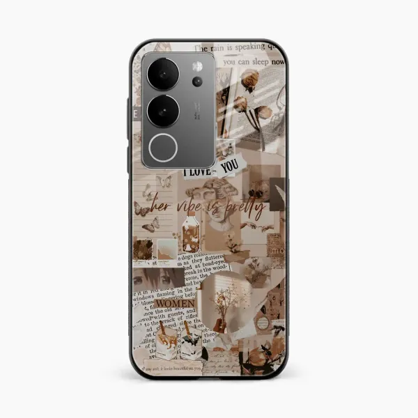 Aesthetic Vintagel Vivo V29 Pro Back Cover