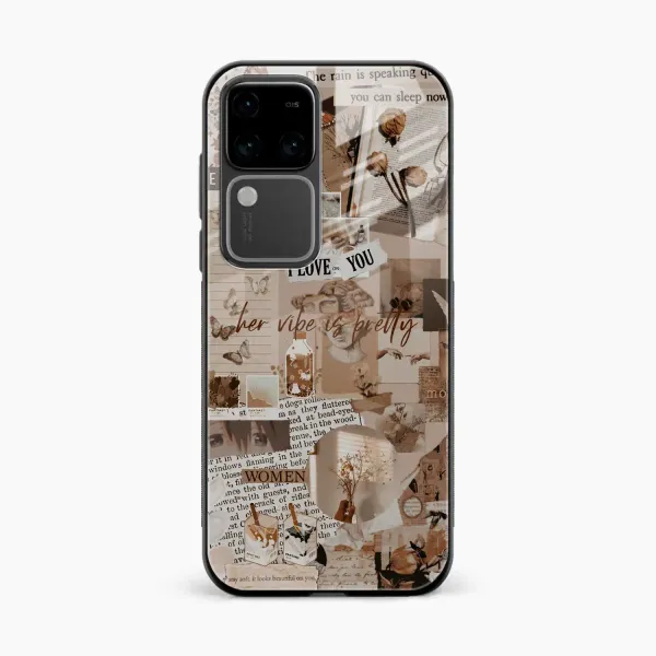 Aesthetic Vintagel Vivo V30 Back Cover