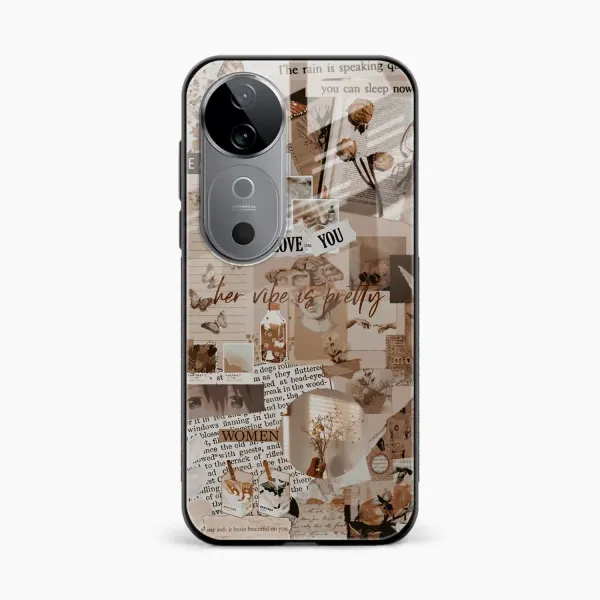 Aesthetic Vintagel Vivo V40 5G Back Cover