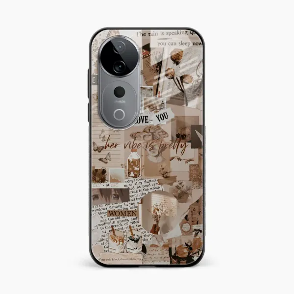 Aesthetic Vintagel Vivo V40 Pro 5G Back Cover