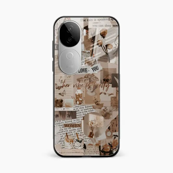 Aesthetic Vintagel Vivo V40e 5G Back Cover