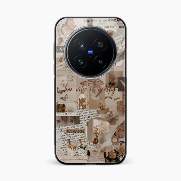 Aesthetic Vintagel Vivo X200 Pro 5G Back Cover