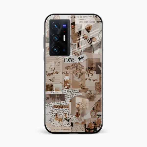Aesthetic Vintagel Vivo X70 Pro Plus Back Cover