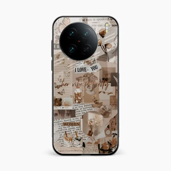 Aesthetic Vintagel Vivo X90 Pro Back Cover