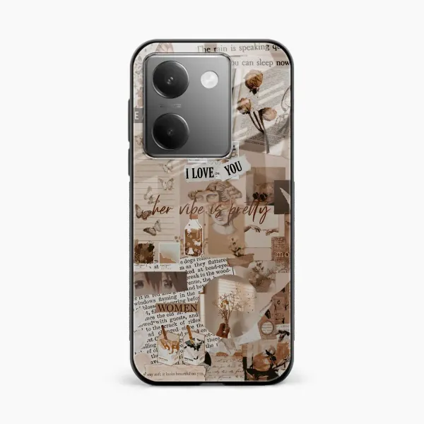 Aesthetic Vintagel Vivo Y300 Plus 5G Back Cover