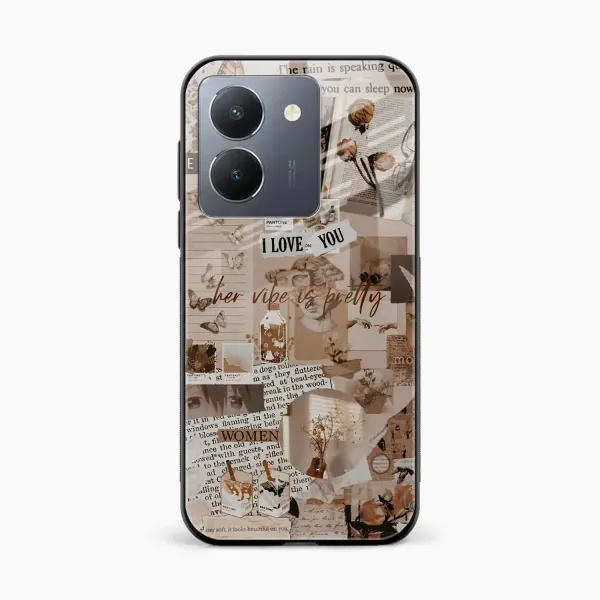 Aesthetic Vintagel Vivo Y36 Back Cover