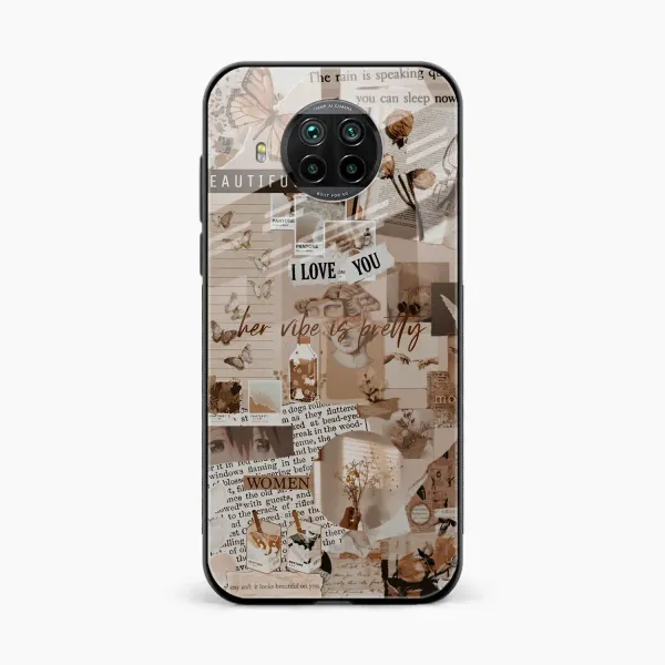 Aesthetic Vintagel Xiaomi Mi 10i 5G Back Cover