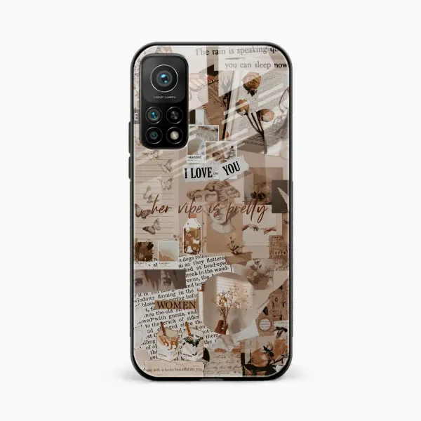 Aesthetic Vintagel Xiaomi Mi 10T Pro Back Cover
