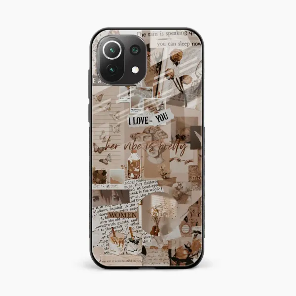Aesthetic Vintagel Xiaomi Mi 11 Lite Back Cover