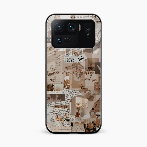 Aesthetic Vintagel Xiaomi Mi 11 Ultra Back Cover