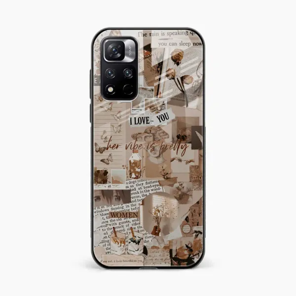 Aesthetic Vintagel Xiaomi Mi 11i 5G Back Cover