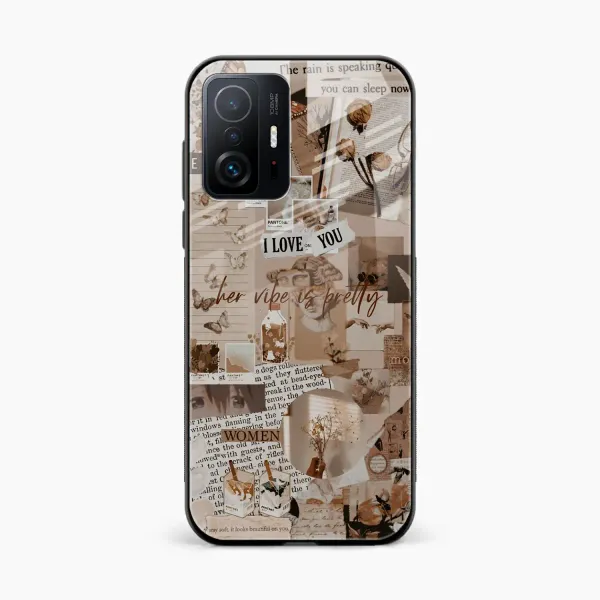 Aesthetic Vintagel Xiaomi Mi 11t Back Cover