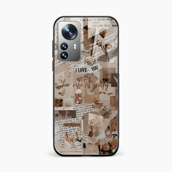 Aesthetic Vintagel Xiaomi Mi 12 Pro Back Cover