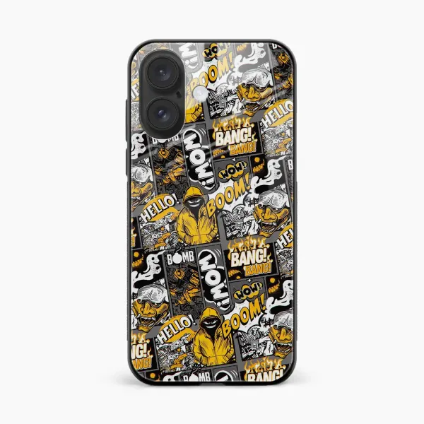 Bang Bang iPhone 16 Back Cover