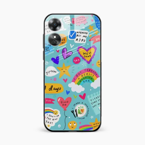 Bonito Oppo A17 Back Cover