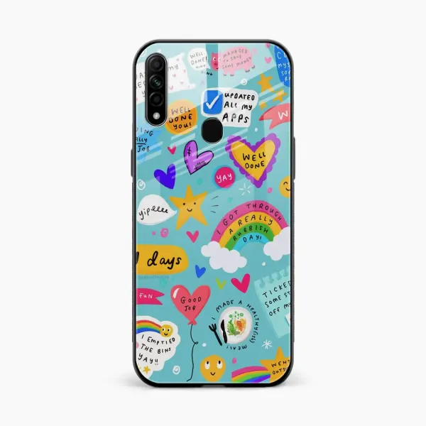 Bonito Oppo A8 Back Cover