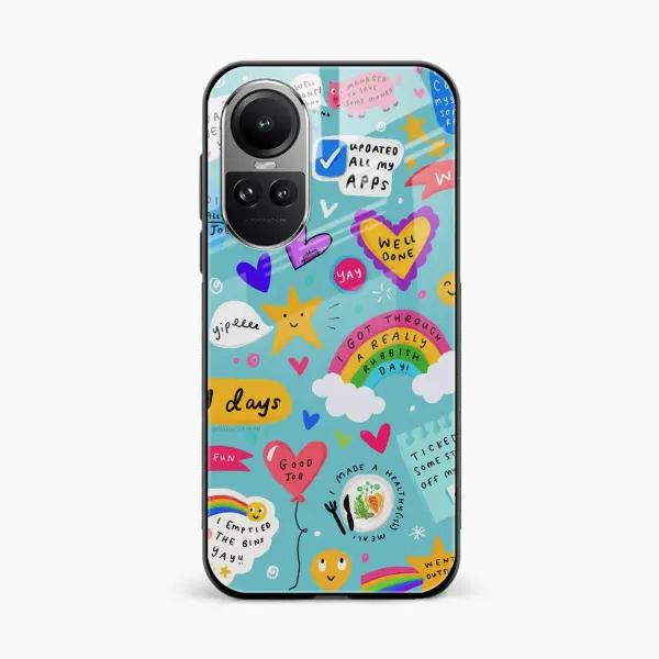 Bonito Oppo Reno 10 Back Cover