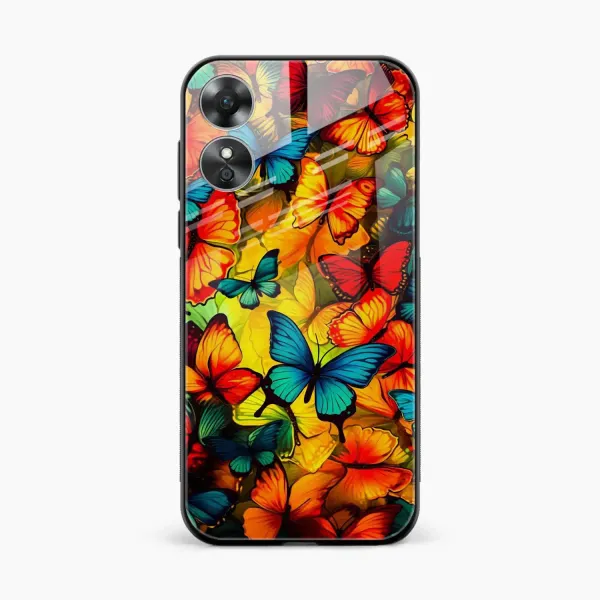 Butterfly Oppo A17 Back Cover
