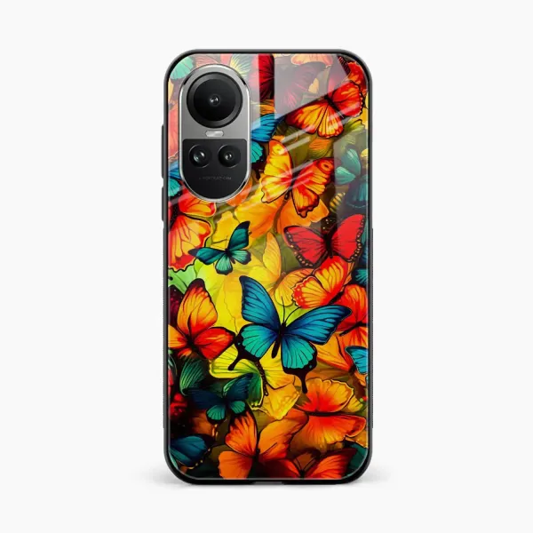 Butterfly Oppo Reno 10 Back Cover