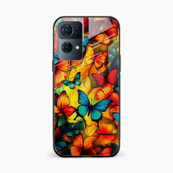 Butterfly Oppo Reno 7 Pro Back Cover