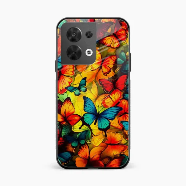 Butterfly Oppo Reno 8 Back Cover