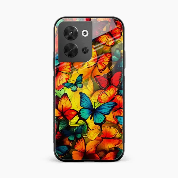 Butterfly Oppo Reno 9 Back Cover