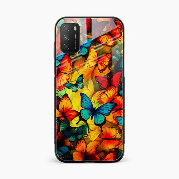 Butterfly Poco M3 Back Cover