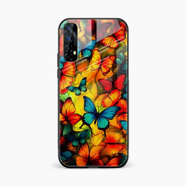 Butterfly Realme 7 Back Cover